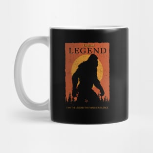 Vintage Bigfoot Legend Sign Mug